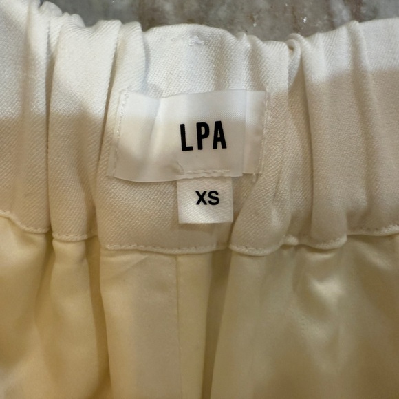 Women’s LPA Carlotta tailored ivory pants- Size XS - Picture 4 of 12